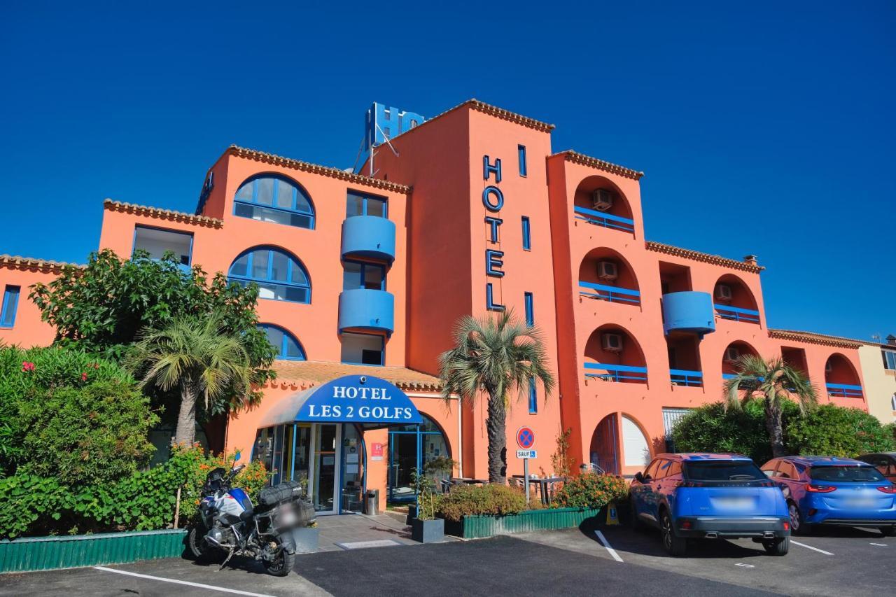 Cit'Hotel Des 2 Golfs Leucate Ngoại thất bức ảnh