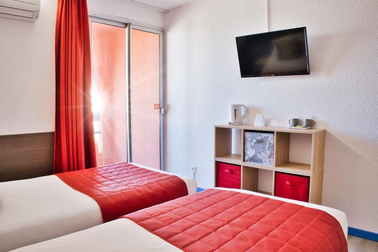 Cit'Hotel Des 2 Golfs Leucate Ngoại thất bức ảnh